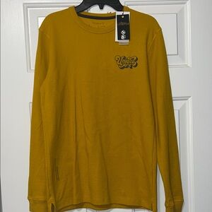 Denim and Flower Long Sleeve Tee